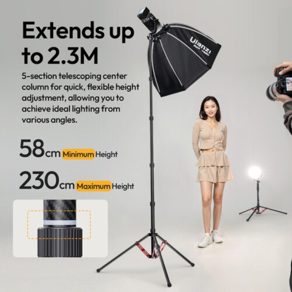 Ulanzi T230 Reversible Leg Folding Light Stand