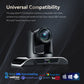 Tenveo Tevo 12X Zoom 8MP 4K Ultra HD PTZ Video Conference Camera - USB 3.0 / HDMI / RS232 / RS485 with IR Remote Control for Business Meeting, Events, Church, Online, Education, and Training Video Recording | VHDPRO12U-4K