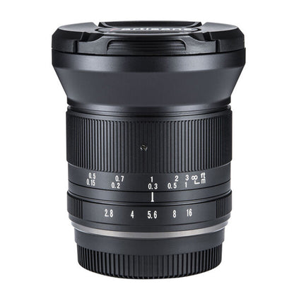 7Artisans 12mm F/2.8 Mark II APS-C Format Sony E Mount Wide Angle Prime Lens MF Manual Focus Large Aperture for Mirrorless Cameras