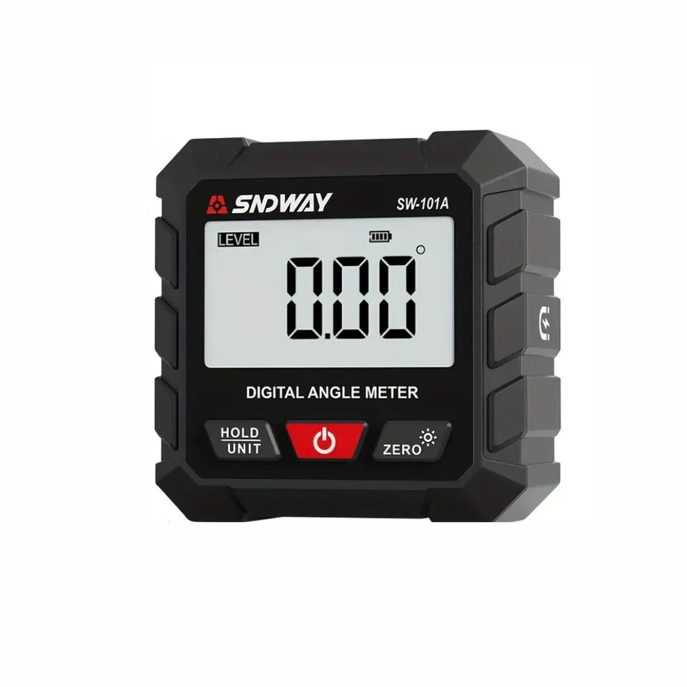 Linometer SNDWAY Digital Angle Magnetic Clinometer with 4 Directions 90-Degree M ...