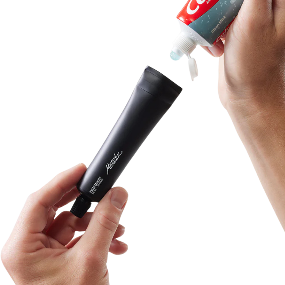 Matador 22ML 35ML Refillable Toothbrush Tubes