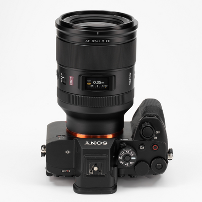 Viltrox AF 35mm F/1.2 LAB FE Sony E Mount Autofocus HyperVCM Full Frame Format Large Aperture Prime Lens with High Quality Optics, AF/MF Switch and Programmable Fn Buttons for Dreamy Bokeh, Still Life Photography