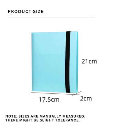 [CLEARANCE] Pikxi 160 Pockets Solid Colors Mini Film Photo Album with Elastic Loop for Fujifilm Instax Mini Instant Camera - Purple