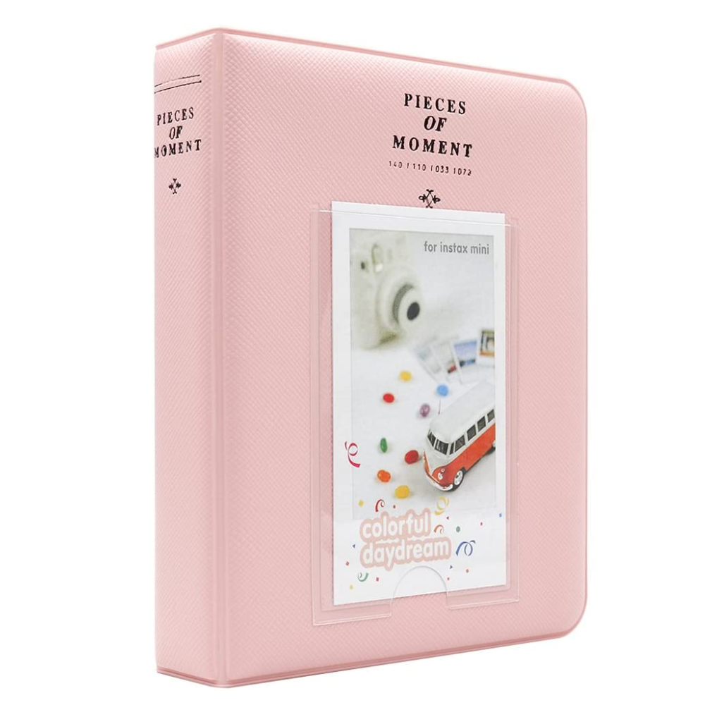 Pikxi AM64 3 Cute Photo Album with 64 Pockets Photos for Fujifilm Instax Mini Instant Camera (Available in Different Colors)