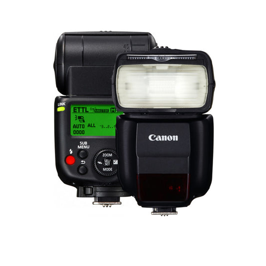 Canon Speedlite 430EX III-RT External Flash for EOS and PowerShot Digital Camera with Wireless Radio Frequency and Optical Trigger Control, Guide Nukber 141' at ISO 100, LCD Screen Panel Display for Photography