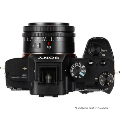 7Artisans AF40mm F2.5 Lite Full-Frame Autofocus Prime Camera Lens for Sony E Mount