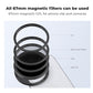 K&F Concept 67mm CPL Circular Polarizer Magnetic Lens Filter for iPhone 15 14 13 12 11 Smartphone with Clip and Cold Shoe Mount