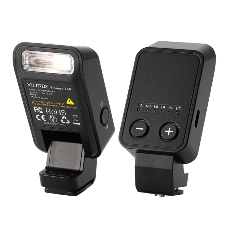 VILTROX Vintage Z2 Mini On-Camera Flash