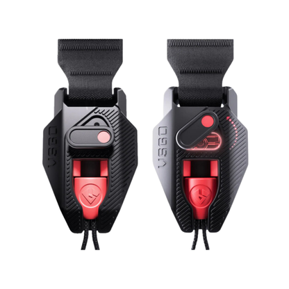 VSGO Black Snipe 2 in 1 Camera Neck and Wrist Adjustable Strap with V-Lock QR Quick Release Hooks and Buckle