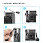 Pikxi Protective Clear Case for FUJIFILM Instax Mini 99 Instant Film Camera with Body Strap