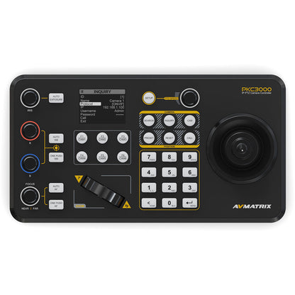 AVMatrix PKC3000 4 Channel 3G-SDI Split Multiviewer with SDI & HDMI Output, 11 Output Formats Selectable Up to 1080p 60Hz, 16 Preset Layouts, Easy Control over DIP Switches, LAN & USB Port, PC Software and USB Keyboard Control Methods