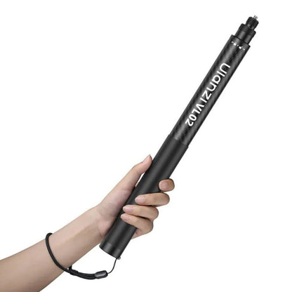 Ulanzi VL02 Carbon Fiber Selfie Stick Monopod with Up to 2.7 Meters Max Height, 1/4" Thread Hole Mount & Screw for GoPro, Insta360, DJI Osmo Action Camera | T096