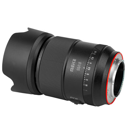 Meike 55mm F/1.8 Pro AF Portrait-Length Prime Lens Full Frame FUJIFILM X Mount, Fast Aperture, Autofocus / Manual Focus Mode, STM Stepping Motor and USB Port for Firmware Upgrades for Photography