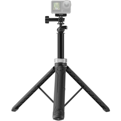 TELESIN Action Camera Tripod Selfie Stick 4 Section 360° Ball Head with Max 1.5m Height