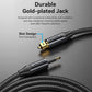 Vention 1.5m Toslink 3.5mm Male to Mini Toslink Male Fiber Optic Hifi Braided Audio Cable with Gold Plated Plugs and DOLBY, DTS, PCM, 5.1 Surround Sound Support | BKCBG