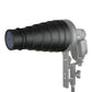 Pxel ST-7B Metal Conical Snoot with Honeycomb Grid and Gel Filter Kit for Bowens Mount Studio Strobe Monolight Photography Flash 7 Ribs