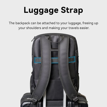 [CLEARANCE] Vention Water-Repellent Laptop Backpack with 15.6" Laptop Compartment, Interior Zipper Pocket. Interior Mesh Pocket, Right Side Pocket, Right Front Pocket, Back Anti-Theft Zipper Pocket, Two Side Pocket | KROB0