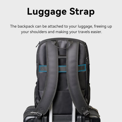 [CLEARANCE] Vention Water-Repellent Laptop Backpack with 15.6" Laptop Compartment, Interior Zipper Pocket. Interior Mesh Pocket, Right Side Pocket, Right Front Pocket, Back Anti-Theft Zipper Pocket, Two Side Pocket | KROB0
