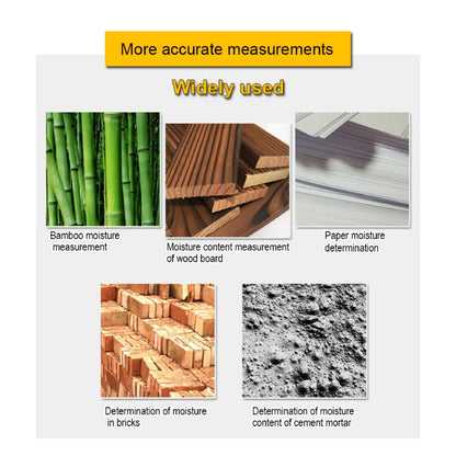 Benetech GM630 Inductive Wood Moisture Tester Digital LCD Display Induction Timber Moisture Temperature Tester