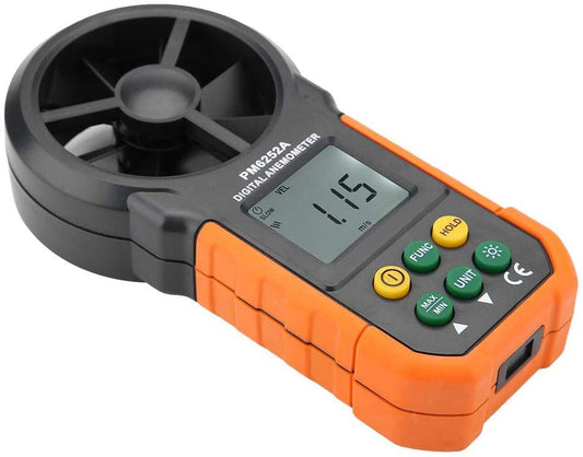 PeakMeter PM6252A Digital Anemometer Wind Speed Air Volume Measuring Meter