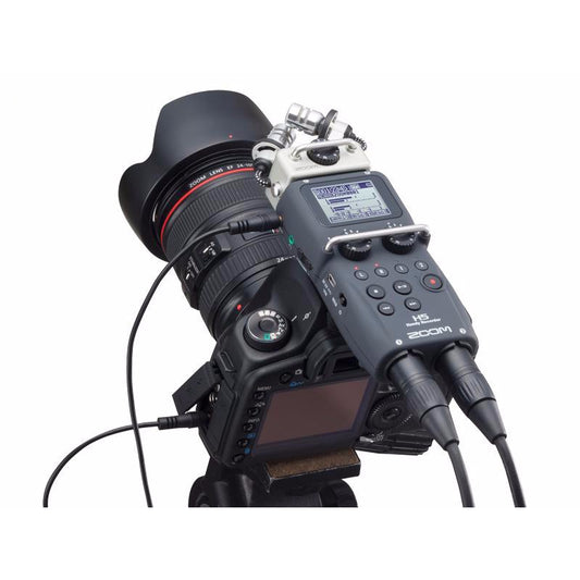 Zoom H5 4-Channel Handy Recorder with Interchangeable Microphone System for Audio, video, Music and Podcasting