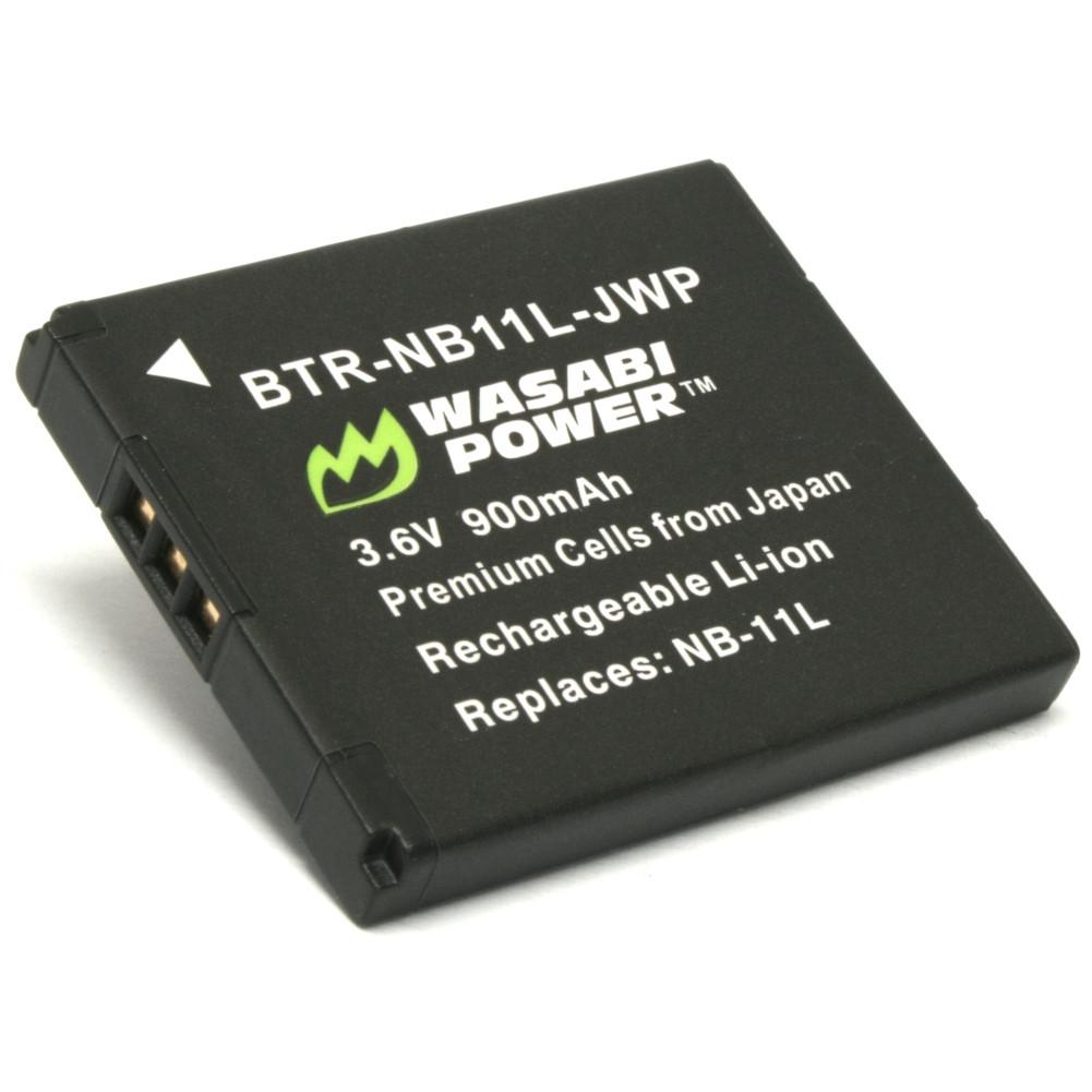 Wasabi Power (2-Pack) Canon NB-11L NB-11LH NB11L NB11LH Battery and Charger with Fold Out US Plug, Car Charger and Euro Plug Adapter for Select Canon PowerShot Camera SX400 IS SX410 IS SX420 IS ELPH 350 HS ELPH 360 HS A3500 IS A4000 IS | JG Superstore