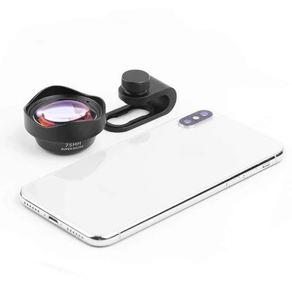ULANZI 75mm HD Macro Lens for Smartphones Universal Phone Clip Multilayer Coating