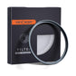 K&F Concept NANO-X Series MRC UV Ultraviolet Filter with Waterproof & Anti-Scratch Multi-Layer Green Coating for Digital Camera Lens 37mm 39mm 40.5mm 43mm 46mm 49mm 52mm 55mm 58mm 62mm 67mm 72mm 77mm 82mm