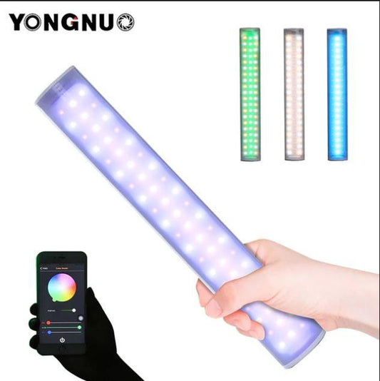 [CLEARANCE] Yongnuo YN60 Portable Stick LED Video Light RGB full Color with Yongnuo App and built-in 5200 mAh Battery Power Bank