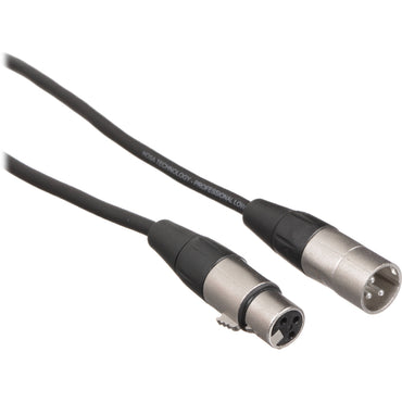 Hosa Technology HXX-010 Balanced 3-Pin XLR Female to 3-Pin XLR Male Audio Cable (10')