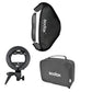 Godox SFUV6060 Professional 2-in-1 Photo Studio Kit 60 x 60cm Softbox with S-type Flash Speedlite Bracket
