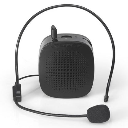 [CLEARANCE] Maono AU-C03 C03 Portable Rechargeable Voice Amplifier with Wired Headband Microphone, Speaker and Waistband, Support MP3/TF/SD Card and Aux-in Black