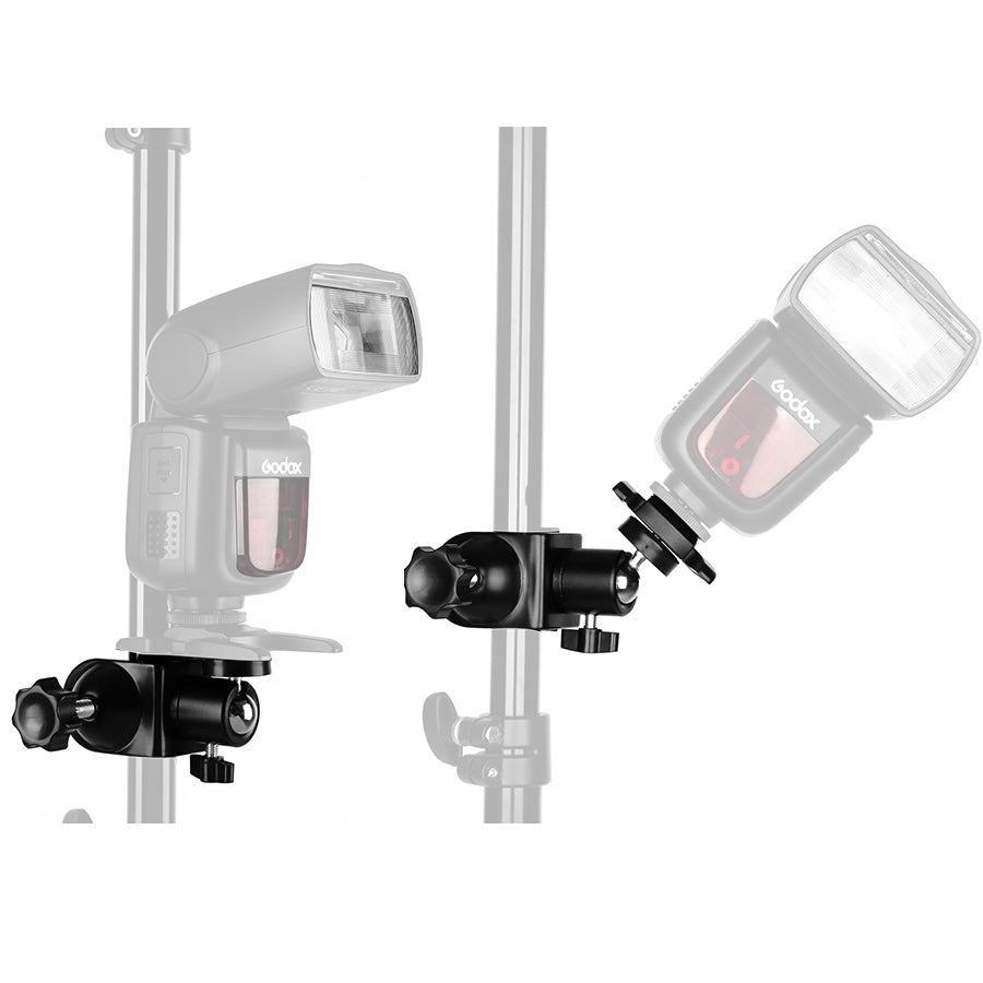 Pxel AA-UC4 Heavy Duty Clip Clamp C / U Type Photo Studio Light With Stand Ballhead Ball Head 1/4" Screw For Studio Flash, Camera etc