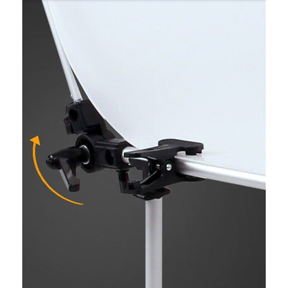 Pxel ST-6X13 Foldable Shooting Table 60x130cm Photographic Studio White Background Backdrop
