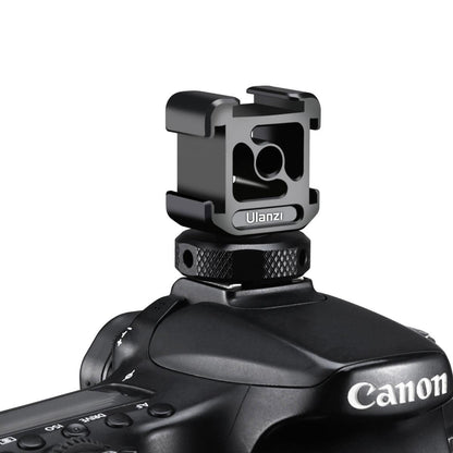 Ulanzi PT-12 Triple Cold Shoe Mount for Cameras Microphone Lights  | JG Superstore