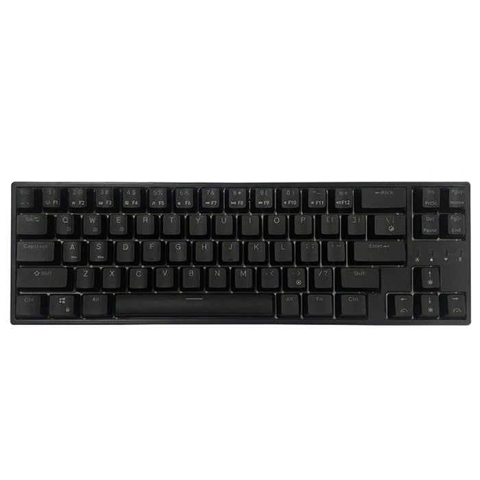 [CLEARANCE] Royal Kludge RK RK68 Plus RK871 RGB 68 Keys TKL Tri-Mode Bluetooth 5.1, Wired and 2.4Ghz Wireless Mechanical Gaming Keyboard with Hot Swappable Switches (Black, White) (Available in Blue, Red, Brown Switches)