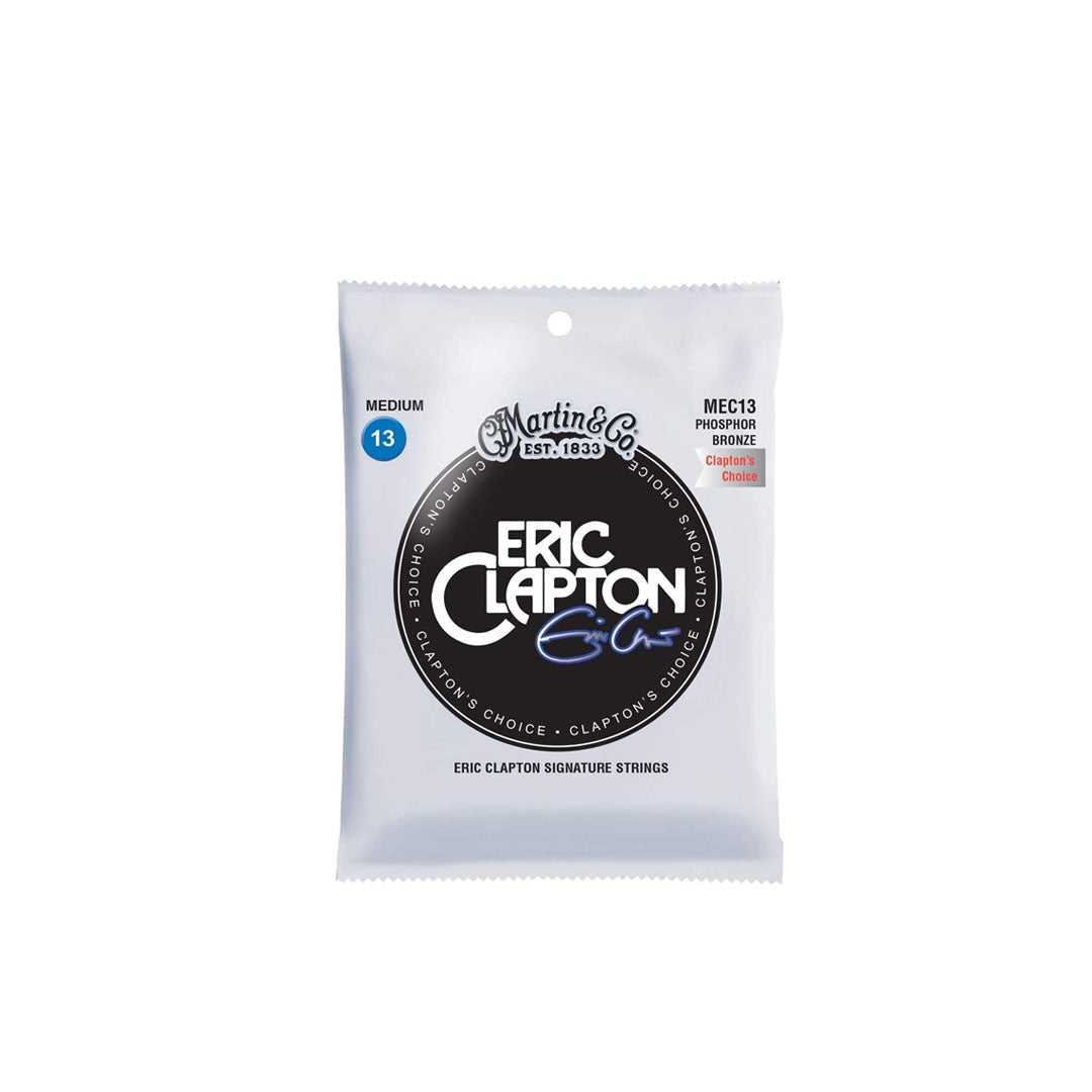 Martin & Co. Eric Clapton Signature 92/8 Phosphor Bronze Acoustic Guitar Strings Set (Medium Gauge) |MEC13