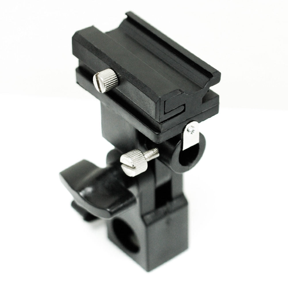 Pxel AA-LS3 B Type Flash Bracket Umbrella Holder Swivel Light Stand Adapter Cold Shoe Speedlight