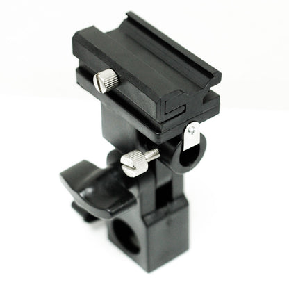 Pxel AA-LS3 B Type Flash Bracket Umbrella Holder Swivel Light Stand Adapter Cold Shoe Speedlight