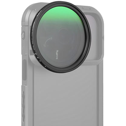 SmallRig MagEase 52mm Magnetic Filters & M-Mount Filter Adapter Ring for Compatible Smartphone Cases & Cages / Variable ND (ND2-32), CPL Polarizer, Black Mist 1/4 Diffusion Filters