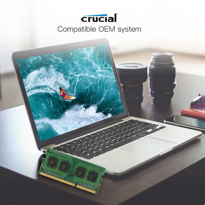 Crucial 8GB Single DDR3L 1600 SODIMM CL11 1.35V Laptop Memory Ram