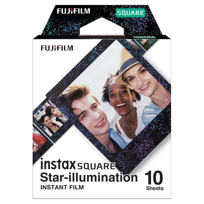 Fujifilm Instax Square Illumination 10 Sheets Film for Fujifilm Instax Square Mini Cameras