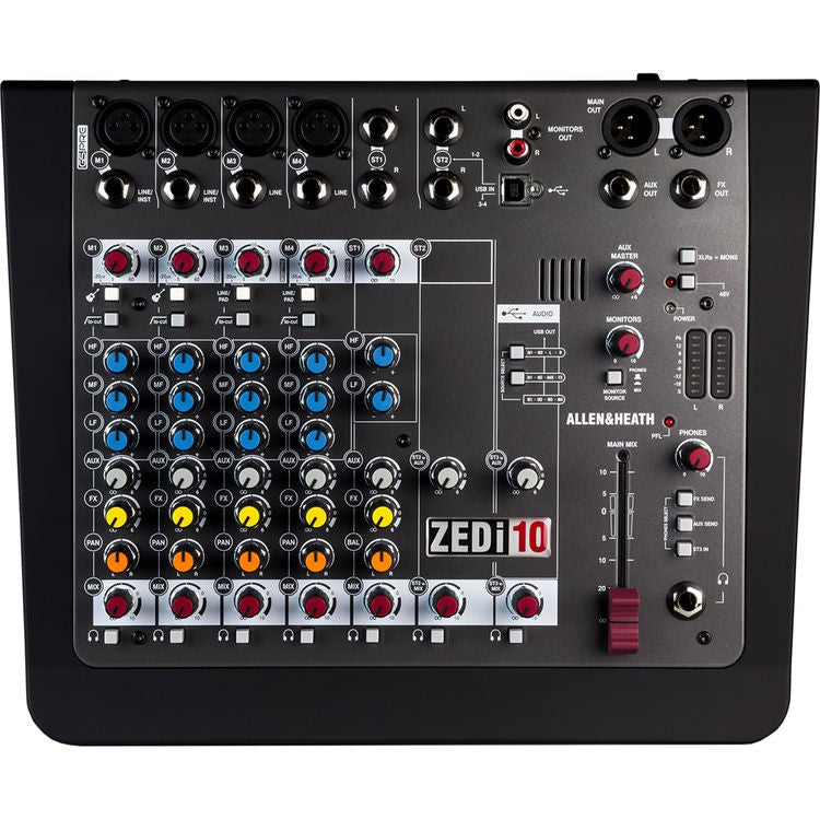 [CLEARANCE] Allen & Heath ZEDi-10 Compact Hybrid Mixer/USB Interface