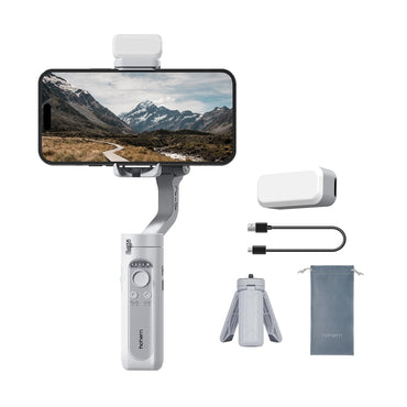 [CLEARANCE] Hohem iSteady X / XE and Kit 3-Axis Smartphone Gimbal Stabilizer with Face and Object Tracking, 180 Degree Inception Shooting, 320 Degree Pan Roll and Tilt Range and Cinematic Presets for Vlog Vlogging