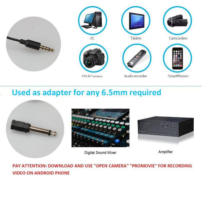 [CLEARANCE] Maono AU-200 AU200 Dual Lavalier Microphones Hands Free Clip-on Lapel Mic with Omnidirectiol Condenser for Camera,DSLR, Android, Smartphone, Tablet, Pad, PC, Laptop, Computer (236in/20ft)