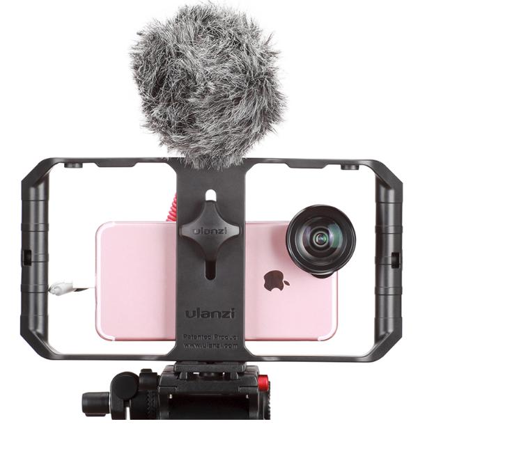 [CLEARANCE] Ulanzi U-Rig Pro Smartphone Rig w 3 Shoe Filmmaking Case Handheld Phone Video