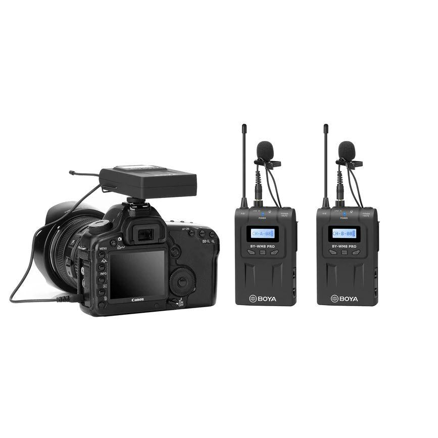 BOYA BY-WM8 Pro-K2 ワイヤレスマイク BY-WM8 Pro-K | UHF Wireless Microphone Series – BOYA
