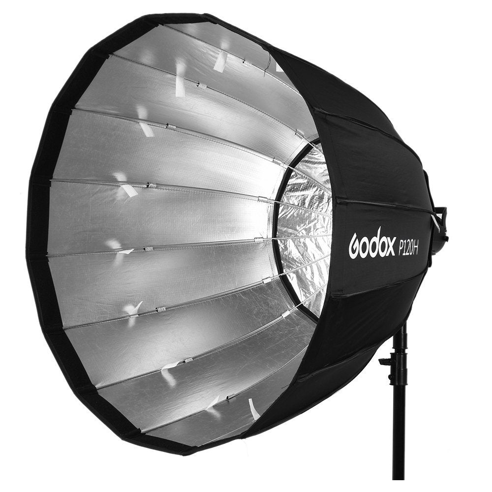 [CLEARANCE] Godox P120H 120CM Reflector Parabolic SoftBox Cloak Box for Bowens Mount Studio