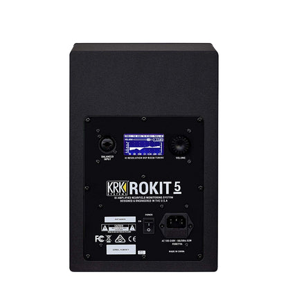 KRK ROKIT 5 G4 5" Bi-Amped Active Powered Studio Monitor Speaker