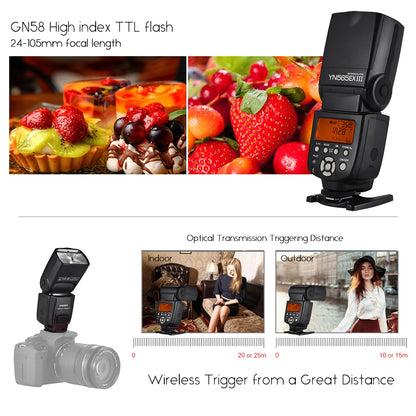 [CLEARANCE] Yongnuo YN565 EX III C Flash Speedlite with E-TTL for Canon Cameras YN565 EX III